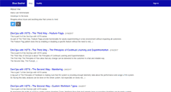 Desktop Screenshot of bluebasher.com